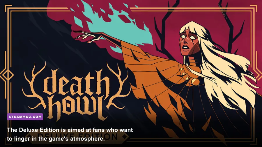 Death Howl Deluxe Edition digital soundtrack and artbook promotional material