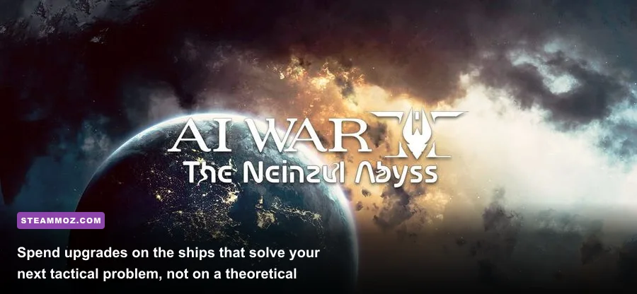 Neinzul fleet management and ship upgrade screen in AI War 2
