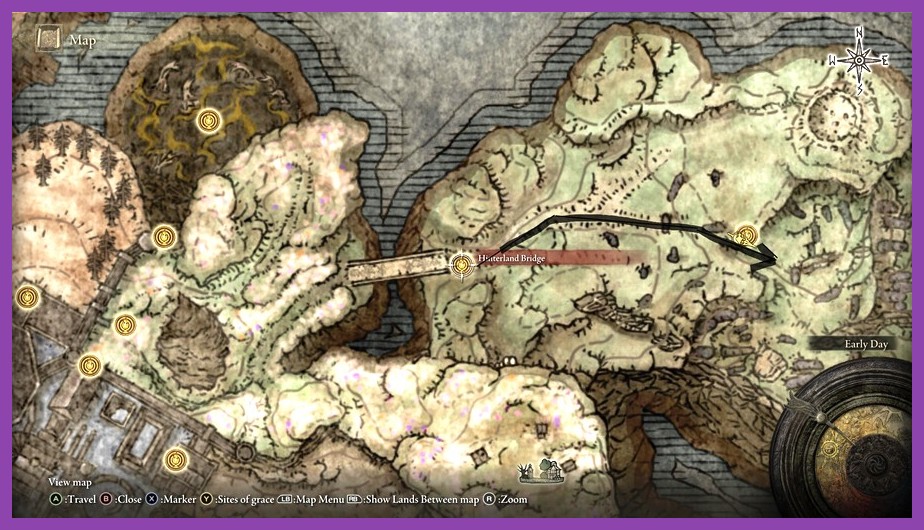 A bird farming rune spot in Shadow of the Erdtree