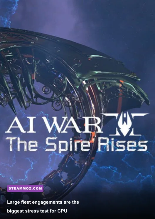 Massive late-game fleet battle in AI War 2