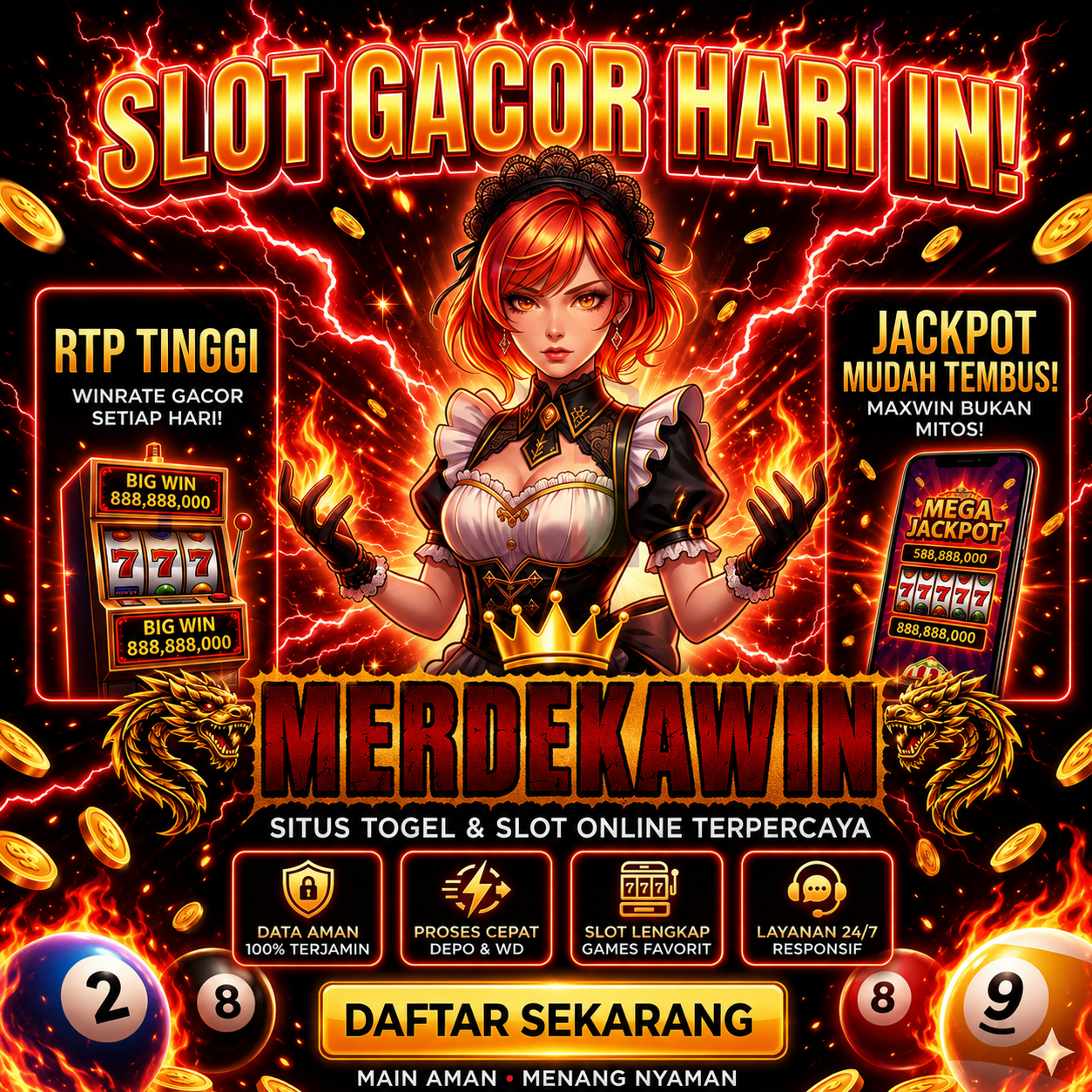 MERDEKAWIN: SLOT QRIS DEPO 10K YANG RINGKAS DAN PRAKTIS