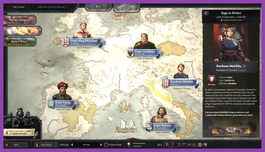 Crusader Kings 3 court positions screen highlighting the antiquarian