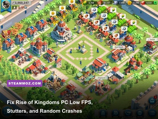 Epic open field clash in Rise of Kingdoms on PC showing massive troop marches
