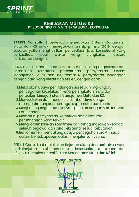 Kebijakan Mutu