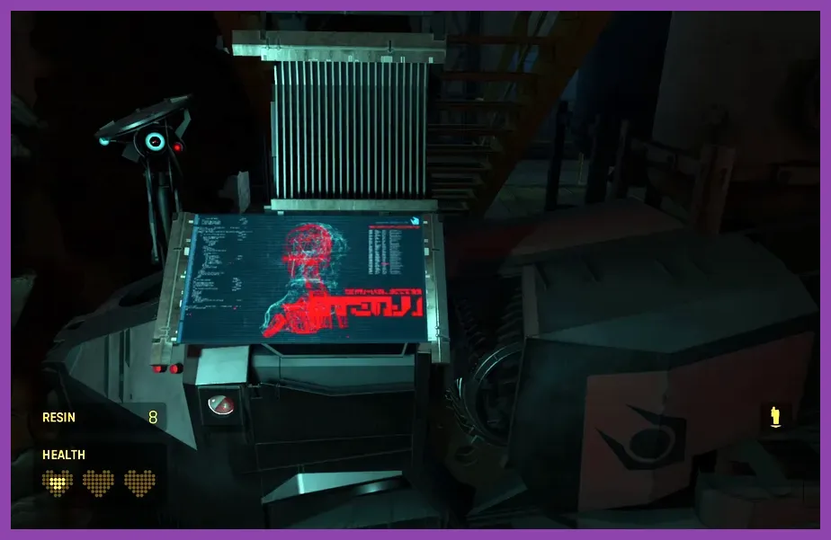 Weapon upgrade station in Half-Life Alyx