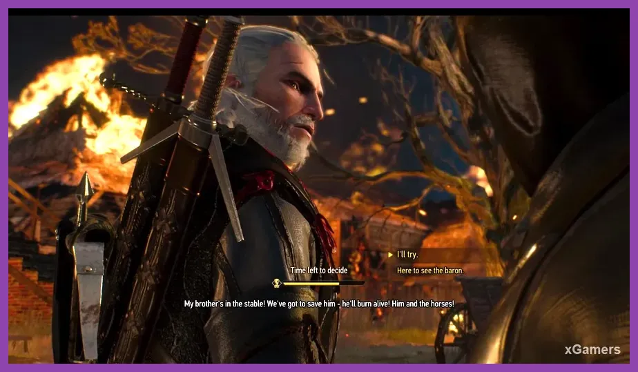 The Bloody Baron in The Witcher 3