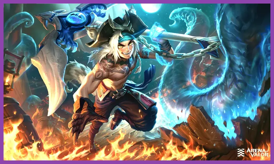 Zip using skill 2 to swallow teammates and absorb damage in Arena of Valor