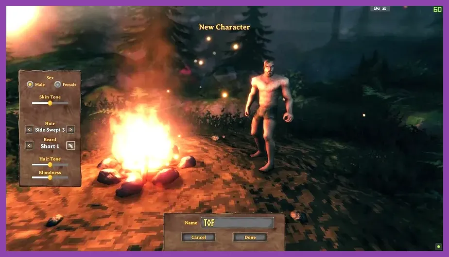 Valheim beard and hair styles character editor