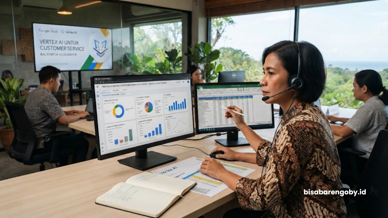 Chief Technology Officer memproyeksikan alokasi anggaran sebelum menyeleksi paket AI Customer Service untuk startup di Bali berbasis Vertex AI