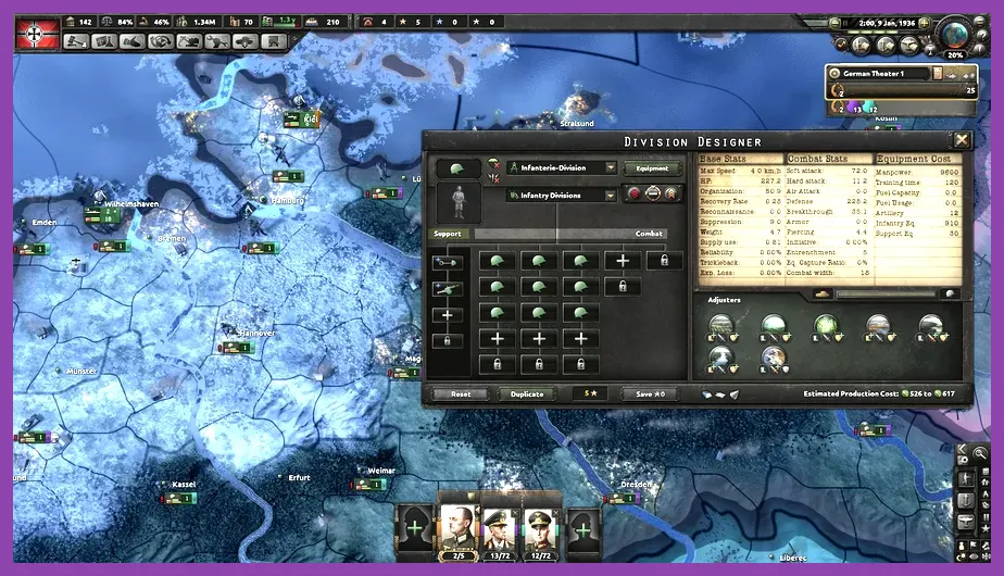 HOI4 secret military leader portrait