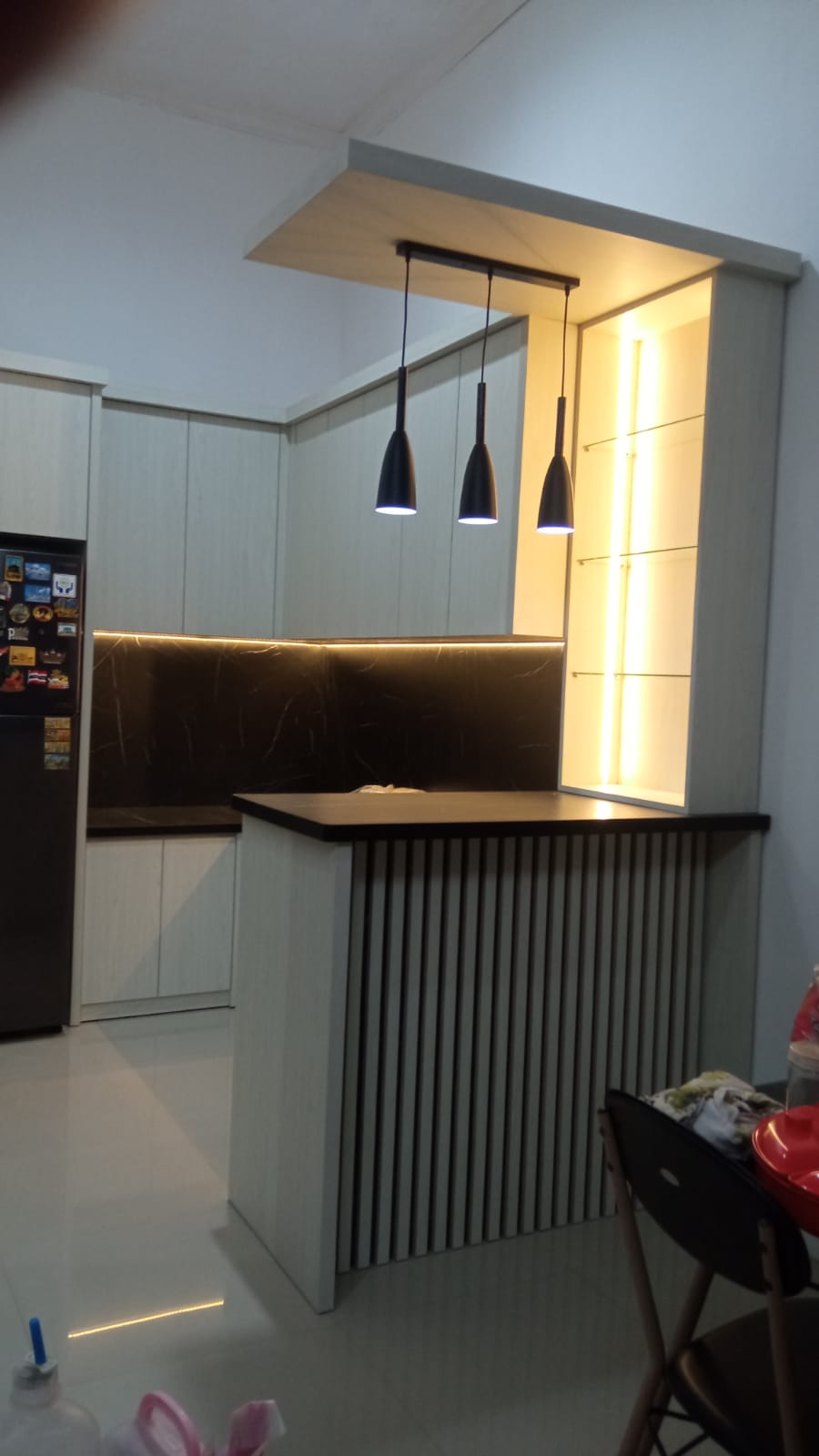 Kitchen Set custom hasil pengerjaan Sofa Depok by Yenia