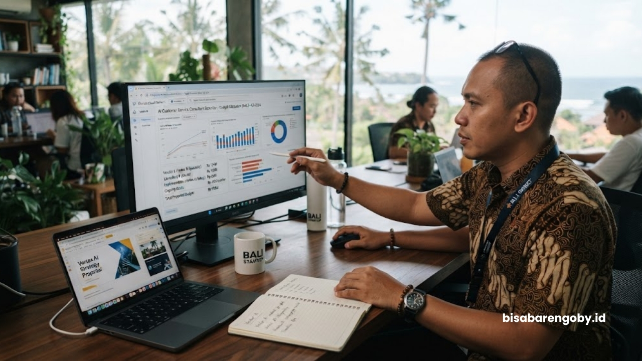 Chief Technology Officer memproyeksikan alokasi anggaran saat menyeleksi konsultan AI Customer Service untuk startup di Bali berbasis Vertex AI