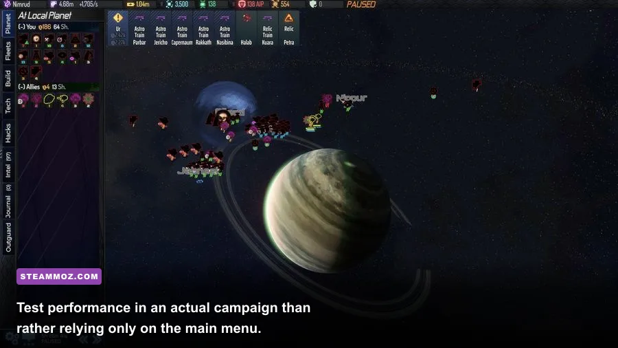 The Neinzul Abyss content in AI War 2 during a live strategy battle