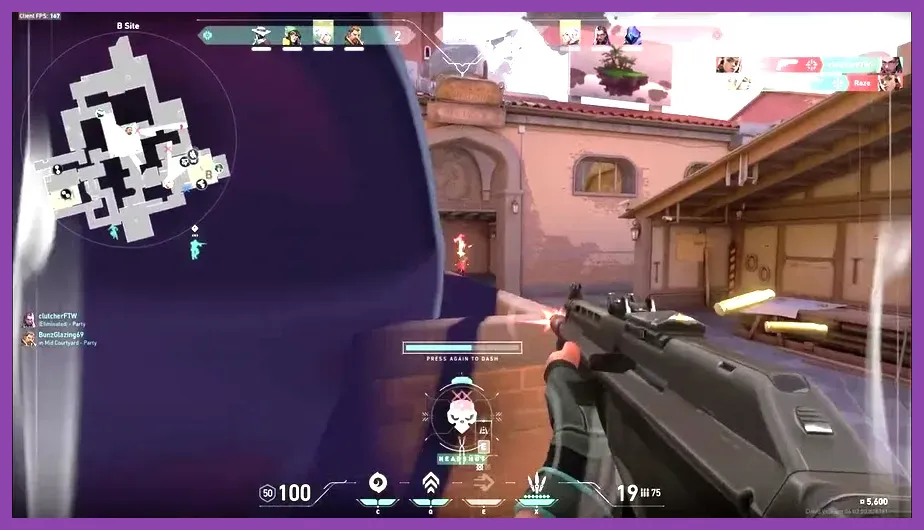 Valorant gameplay map Ascent Jett agent