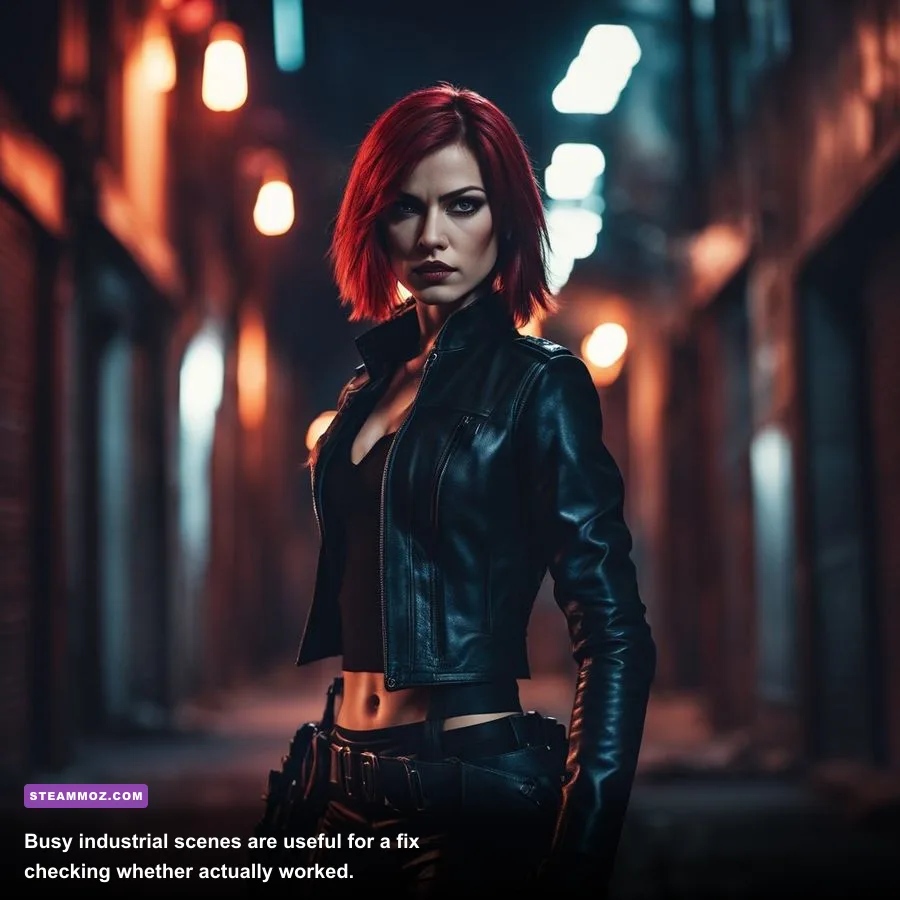 Industrial environment from BloodRayne 2 Terminal Cut gameplay