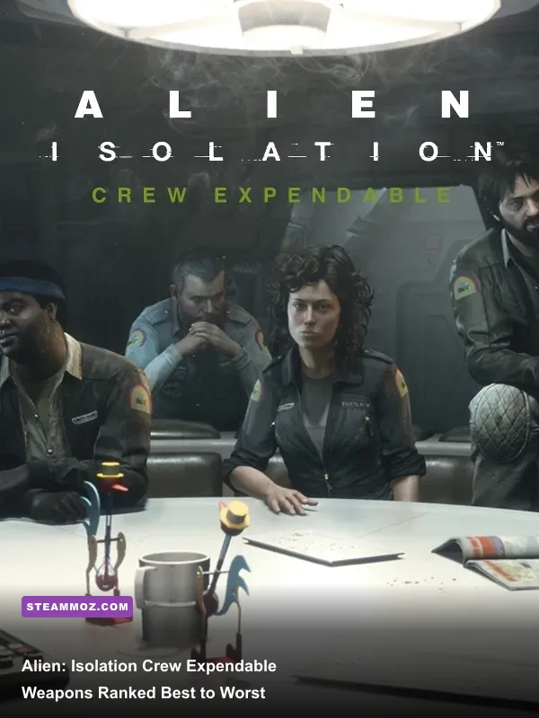 Alien Isolation Crew Expendable mission aboard the Nostromo with the Alien nearby