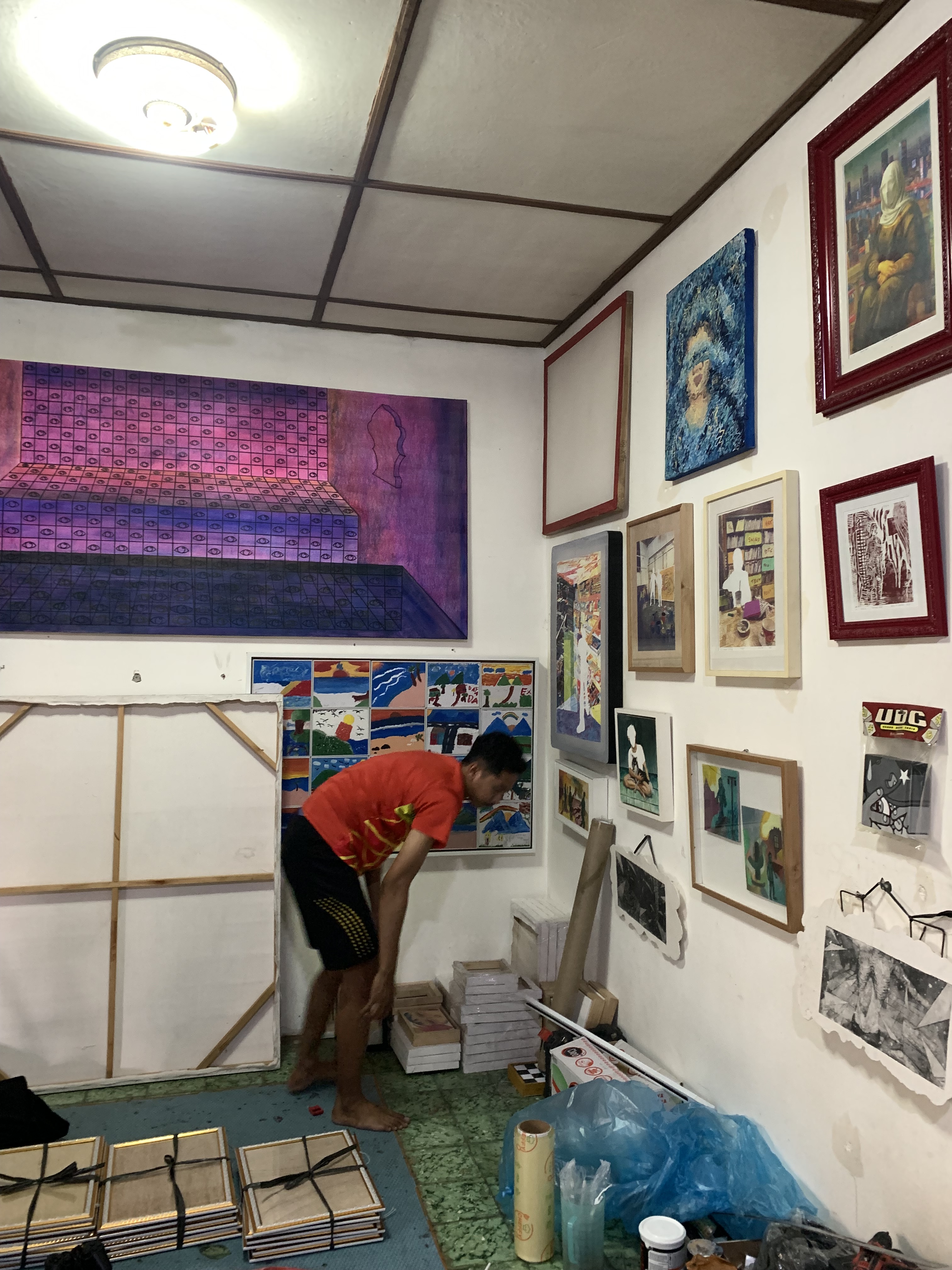 Hasil pengerjaan Sasana Pigura
