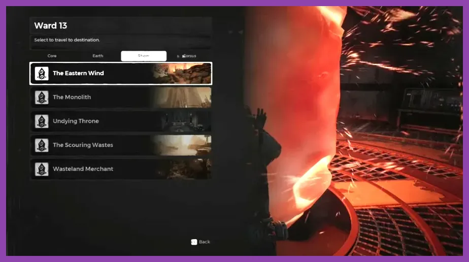 Remnant 2 Worldstone menu showing Adventure Mode
