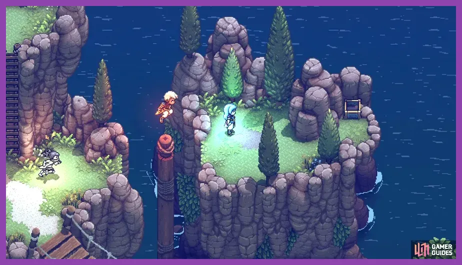 Rainbow Conch reward chest in Sea of Stars