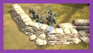 MG42 heavy machine gun team in Company of Heroes 3