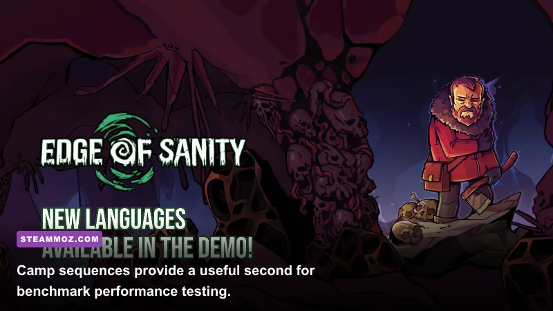 Edge of Sanity survivor camp with crafting and survival equipment