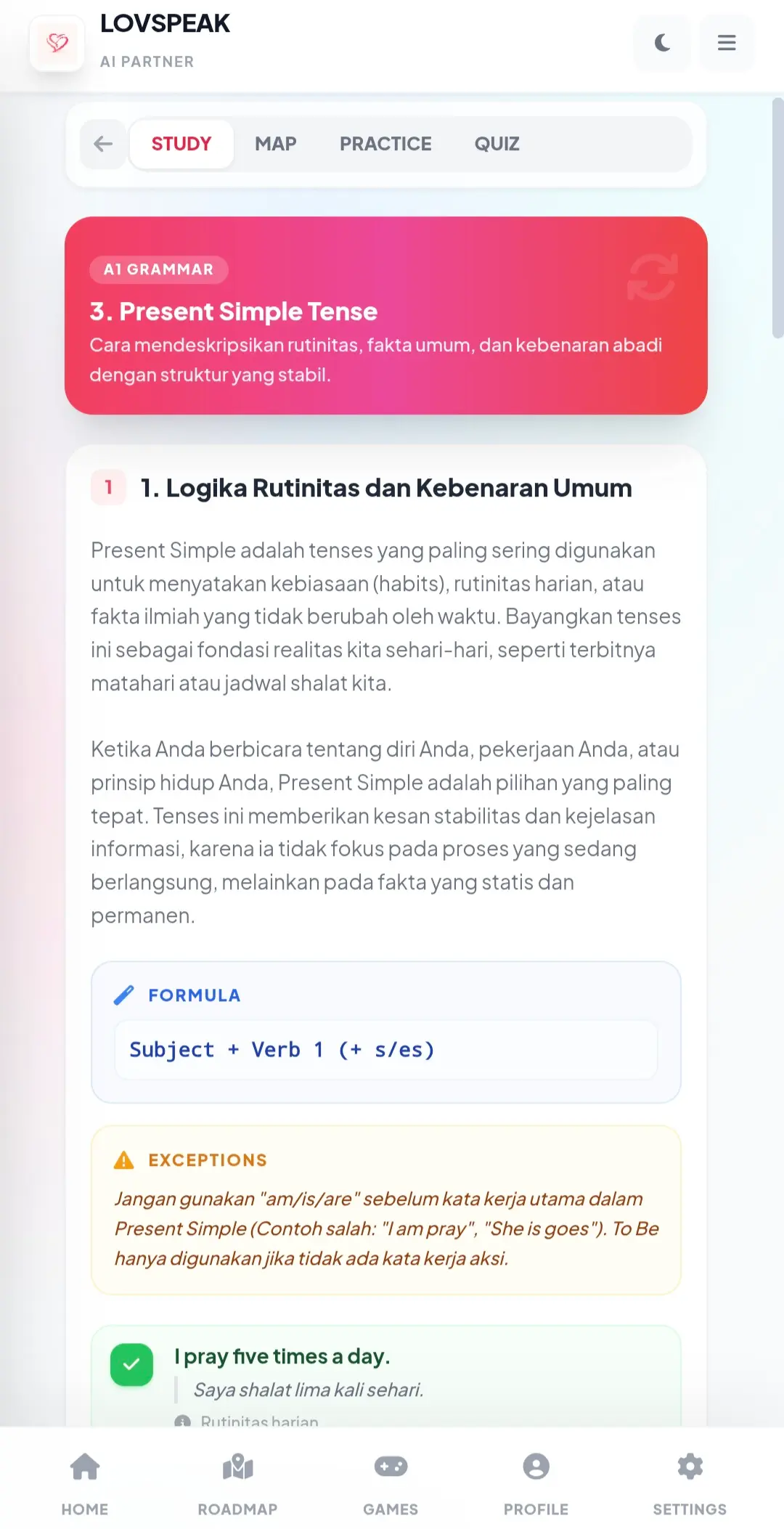 LovSpeak Feature 4