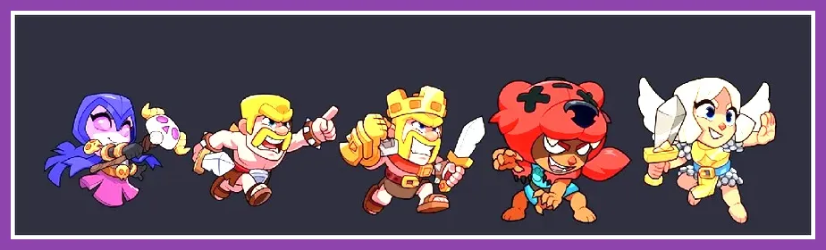 Squad Busters fused character fighting alongside a mixed squad