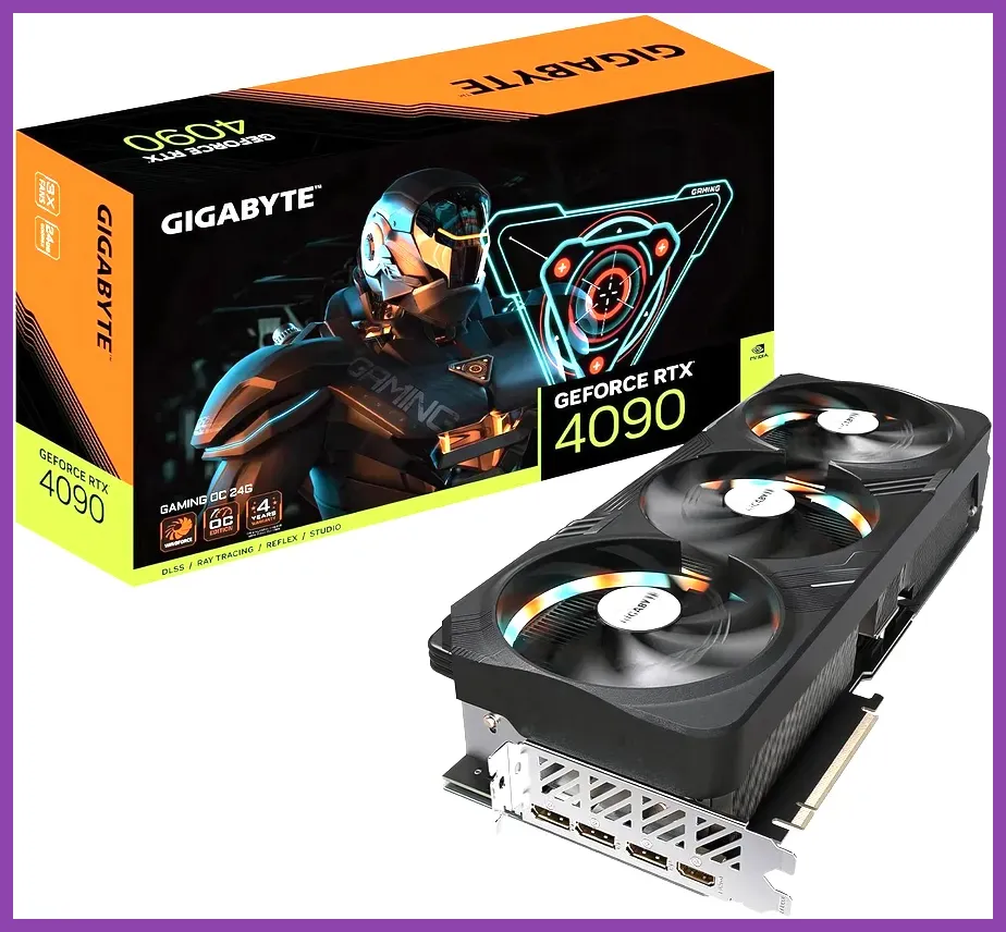 Image of a modern budget graphics card installed in a PC