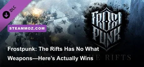Frostpunk The Rifts city built across frozen islands and steel bridges
