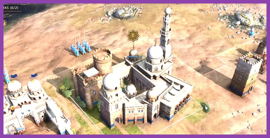 Age of Empires 4 Abbasid Dynasty researching a military technology