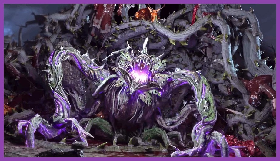 A formidable Act 1 boss arena in Path of Exile 2