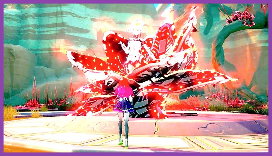 Players battling a massive world boss together in Tower of Fantasy