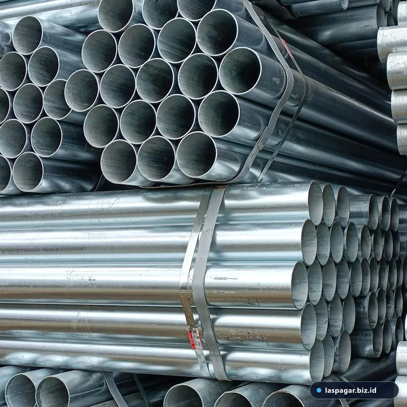 material besi hollow galvanis anti karat untuk konstruksi pergola taman