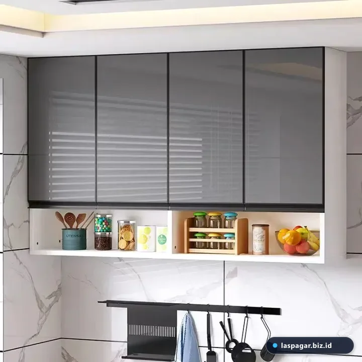 Keunggulan kitchen set aluminium anti rayap dan tahan air untuk dapur tropis