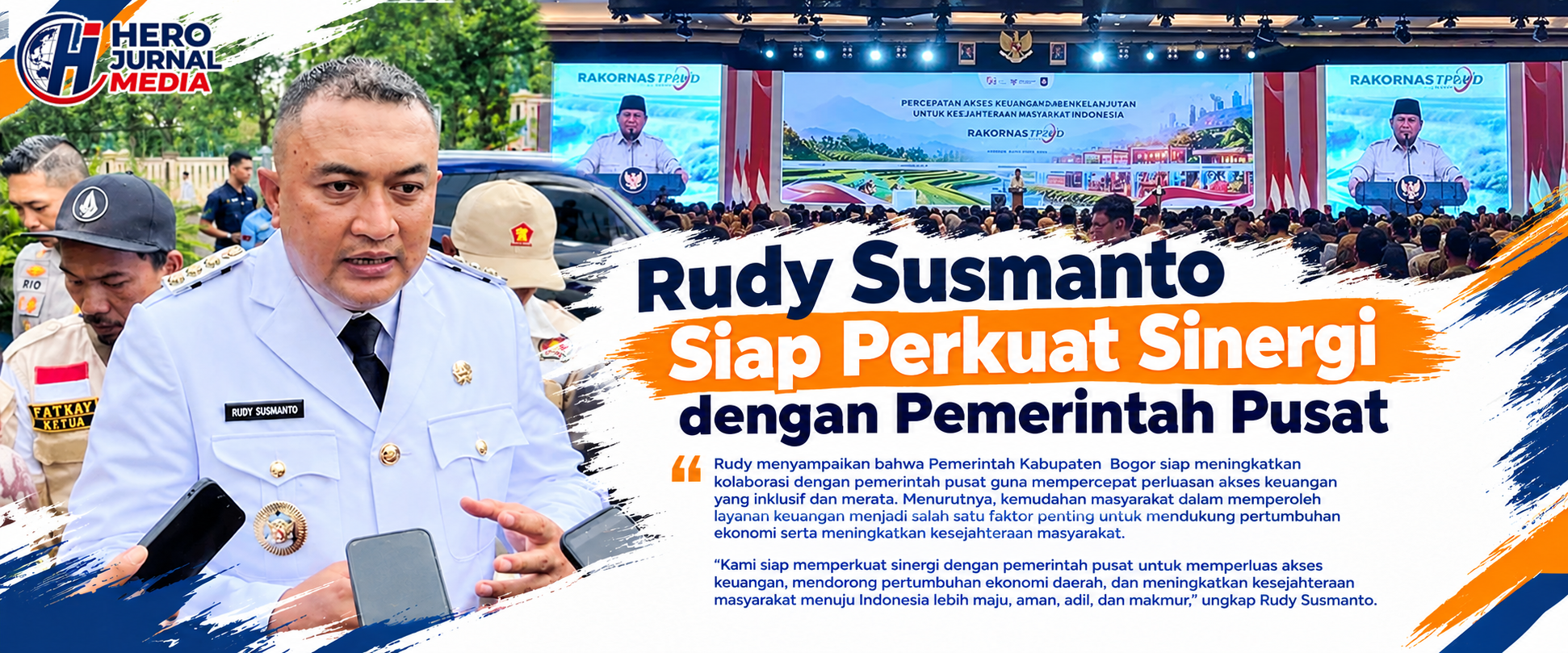 Rudy Susmanto Strengthens Central Government Synergy