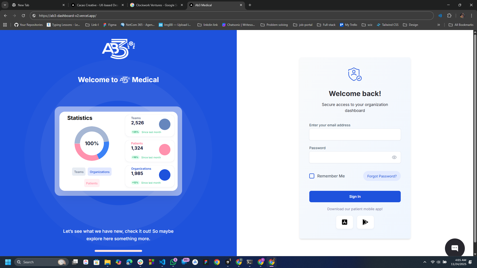 AB3 – Advanced Management Dashboard