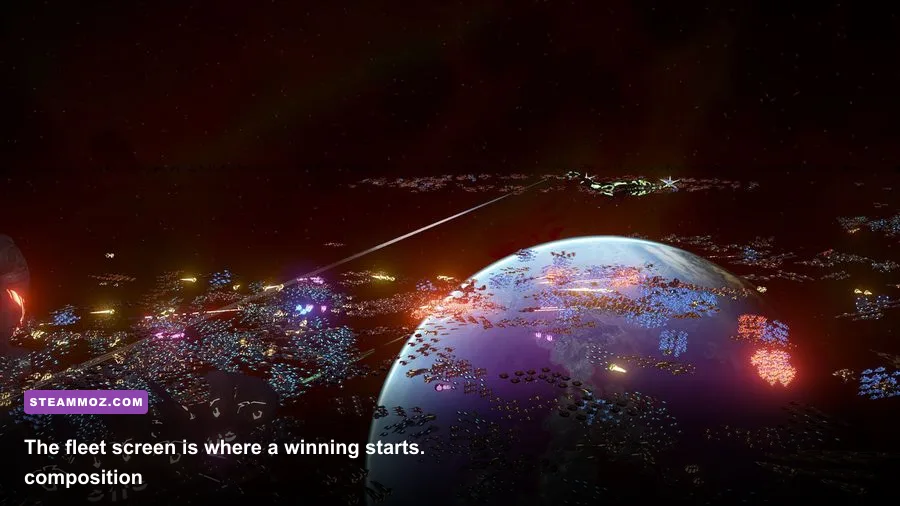 AI War 2 fleet management screen showing ships and command points