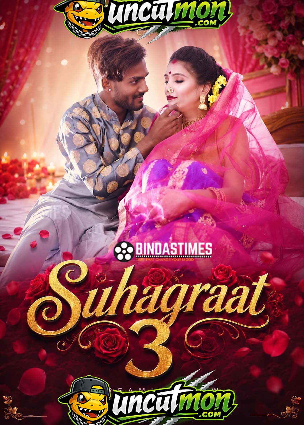 Suhagraat 3 2026 Uncut BindasTimes Hindi Short Film