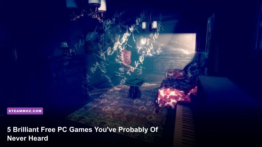 Atmospheric retro indie PC game scene showing high visual flair