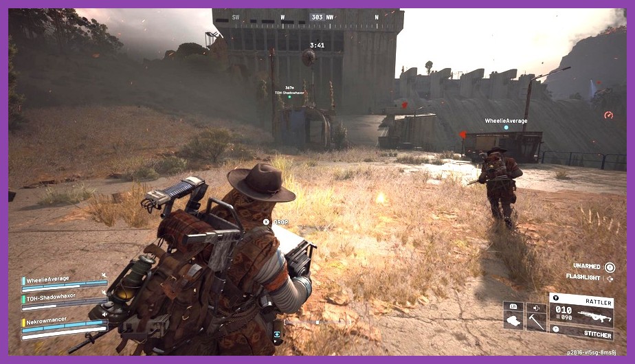 ARC Raiders intense third-person combat gameplay screenshot