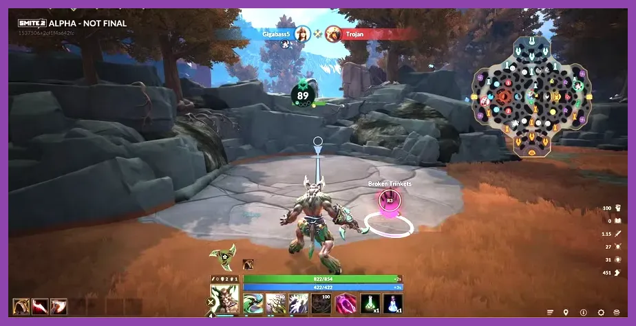 Smite jungle camps and buff monsters