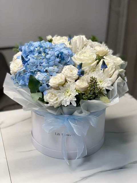 Hydrangea Flower Box