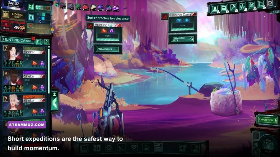Dead in Antares early expedition route through a dangerous settlement