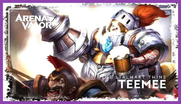 TeeMee granting extra gold passive to marksman in Arena of Valor Abyssal Dragon lane