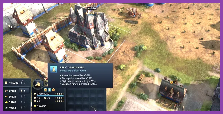 Age of Empires 4 map locations for unique gear and relics