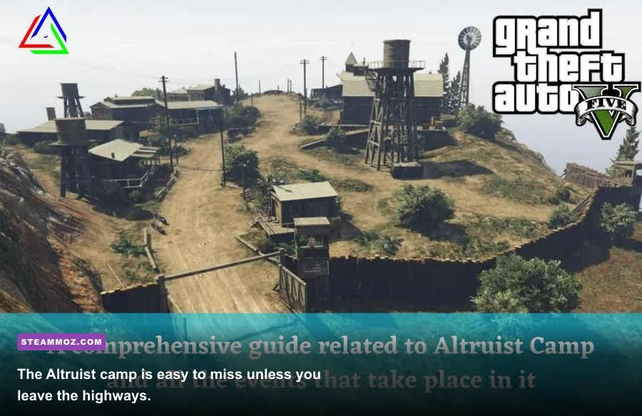 The Altruist Cult Camp hidden in the Chiliad Mountain State Wilderness
