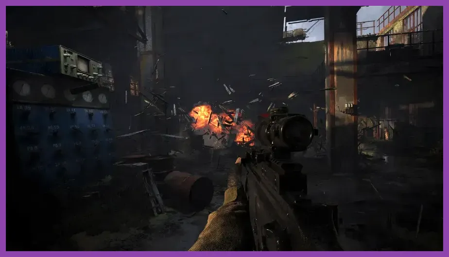 Stalker 2 first person combat against hostile stalkers