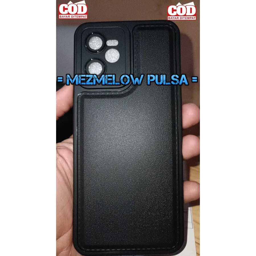 Caseng Soft Case Softcase Leather Casing Case REALME C33 - Gambar 3