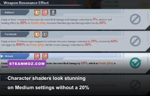 Tower of Fantasy simulacrum character model showing weapon details and shaders