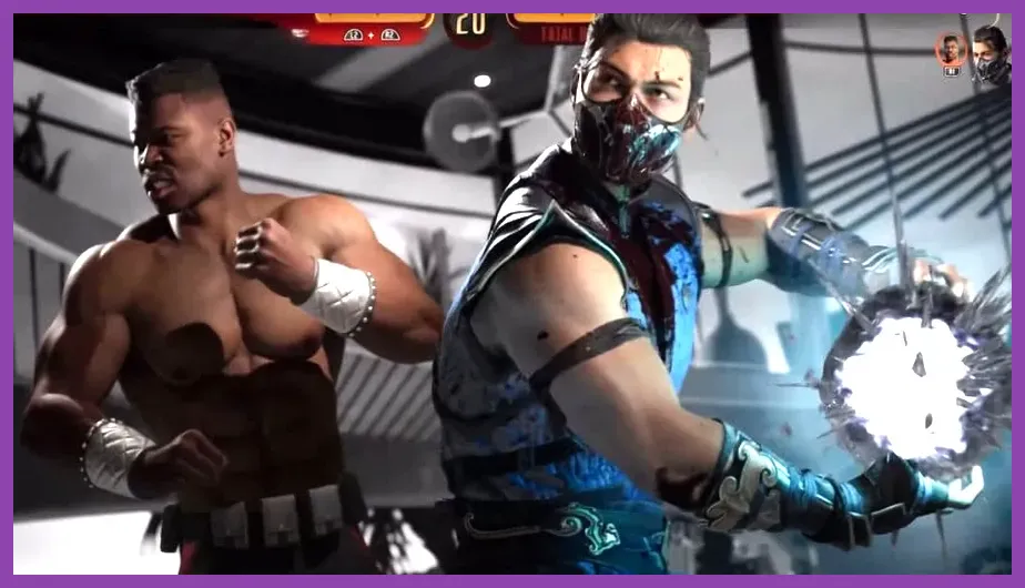 Mortal Kombat 1 cinematic Fatal Blow attack animation
